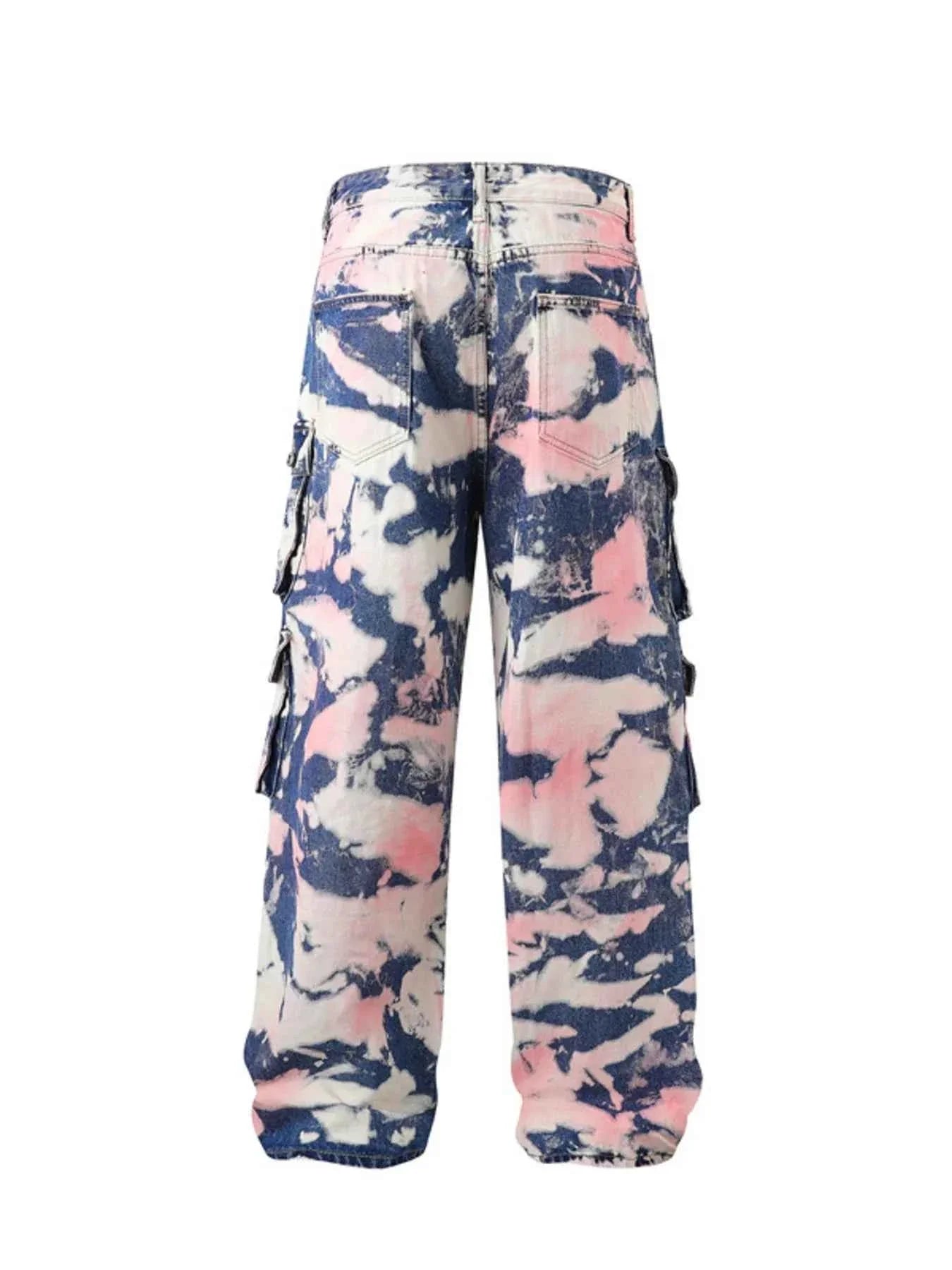 Abstract Cargo Pants