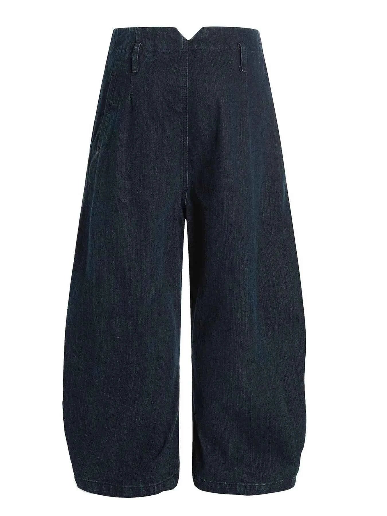 Button Fly Curved Jeans