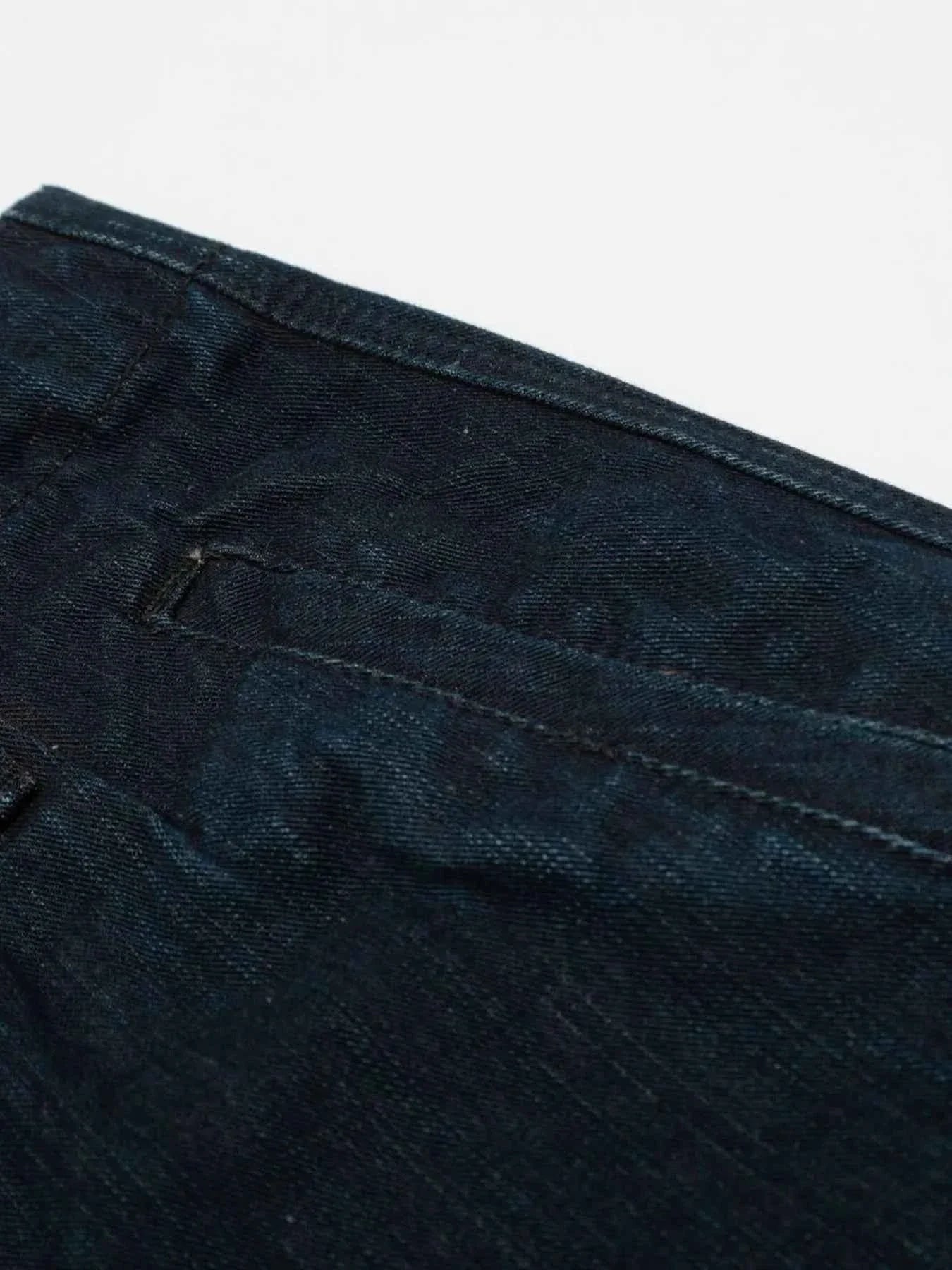 Button Fly Curved Jeans