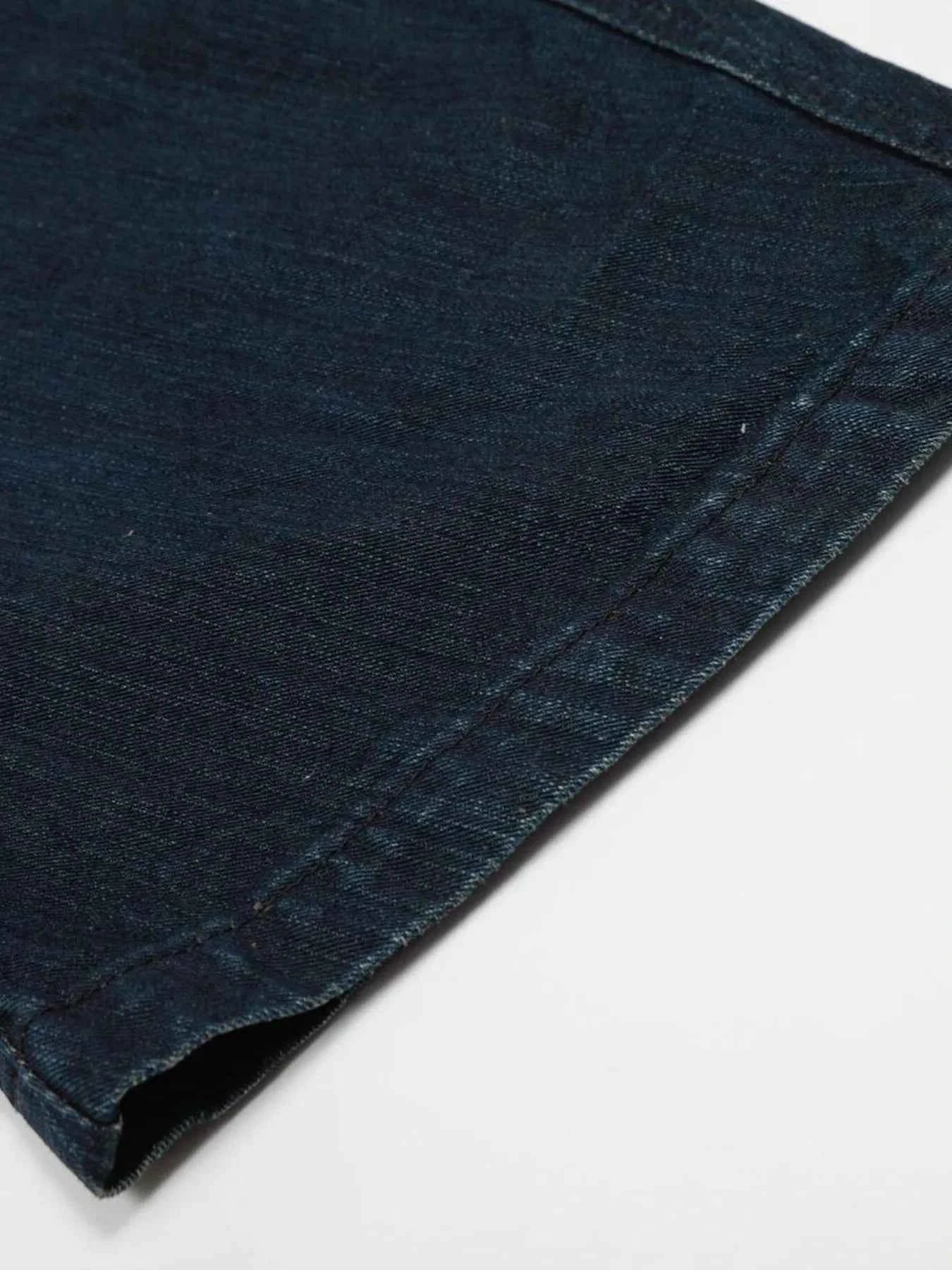 Button Fly Curved Jeans