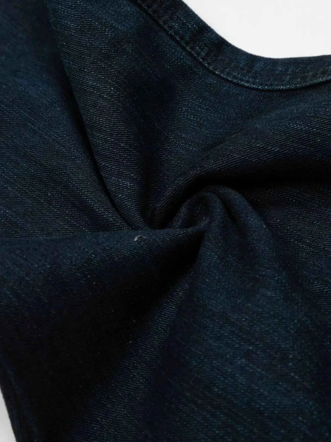 Button Fly Curved Jeans