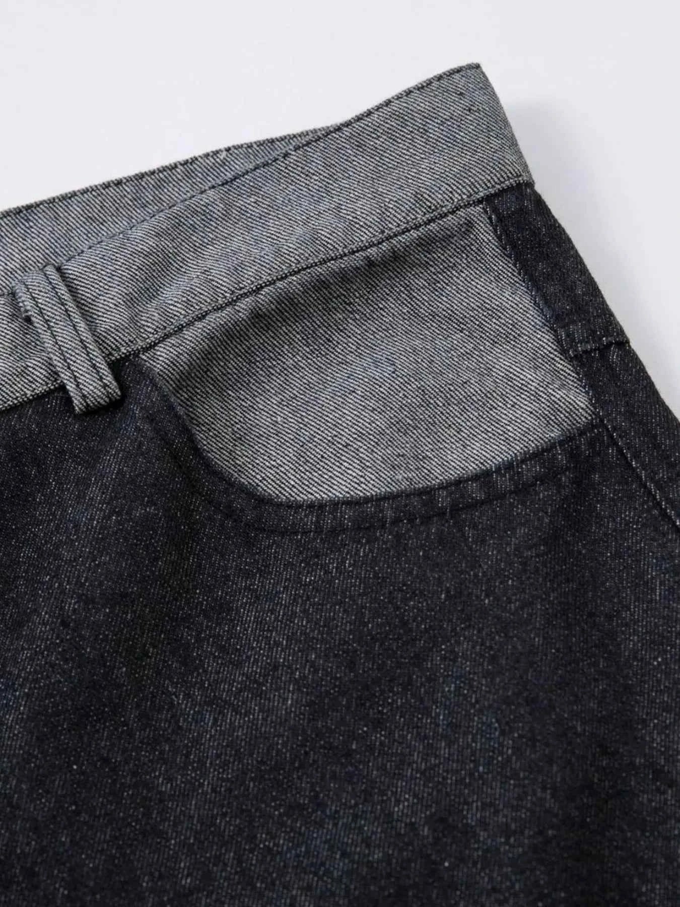 Barbed Panel Cargo Jeans
