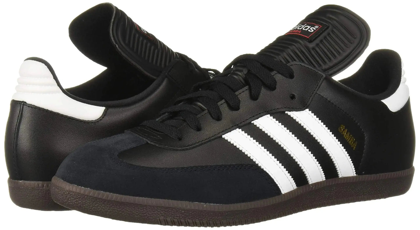 Adidas Men's Samba Classic Soccer Shoe - Black/White/Black