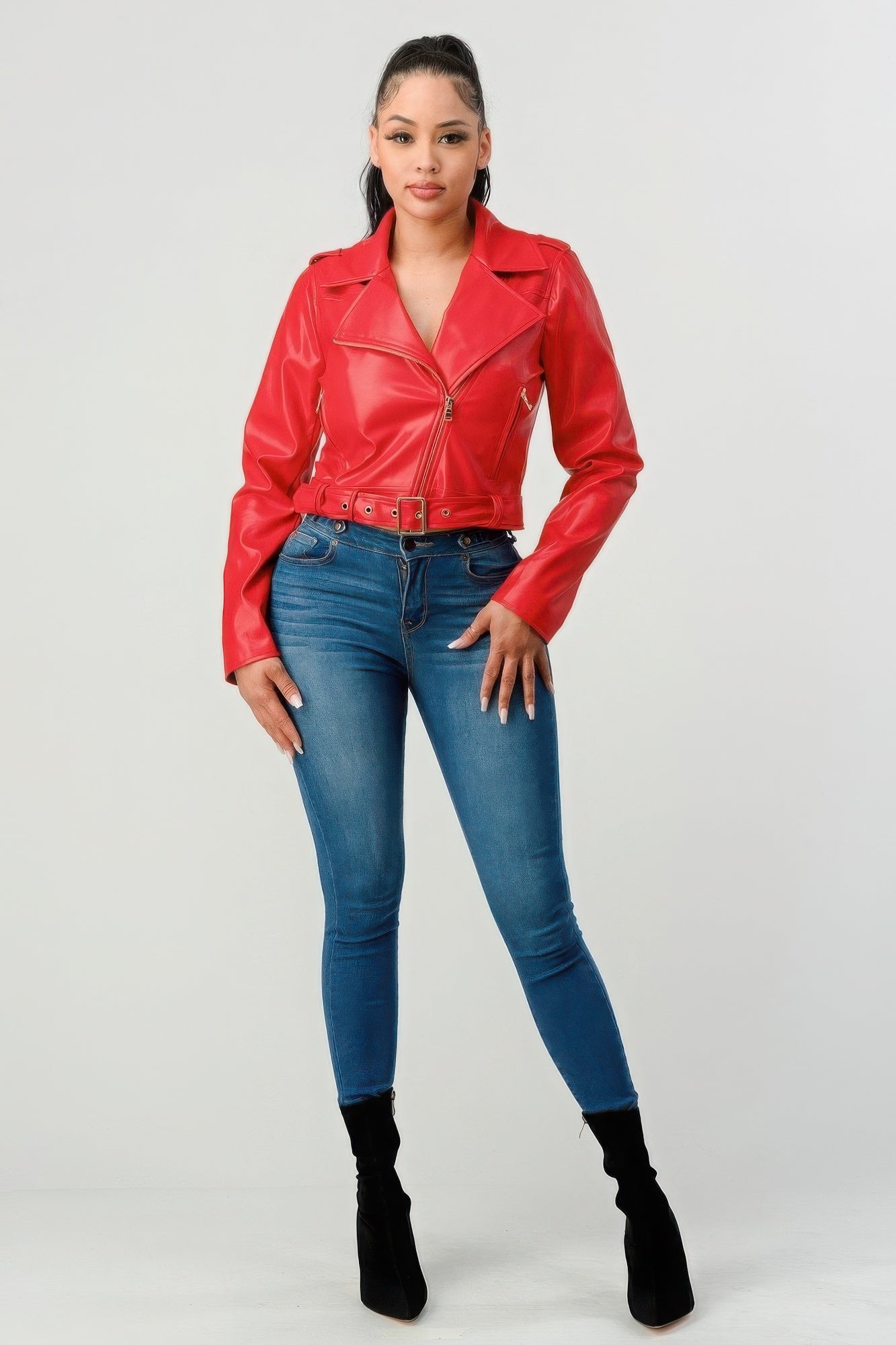 Pu Leather Jacket - Stylish and Durable PU Leather Jacket for All Seasons