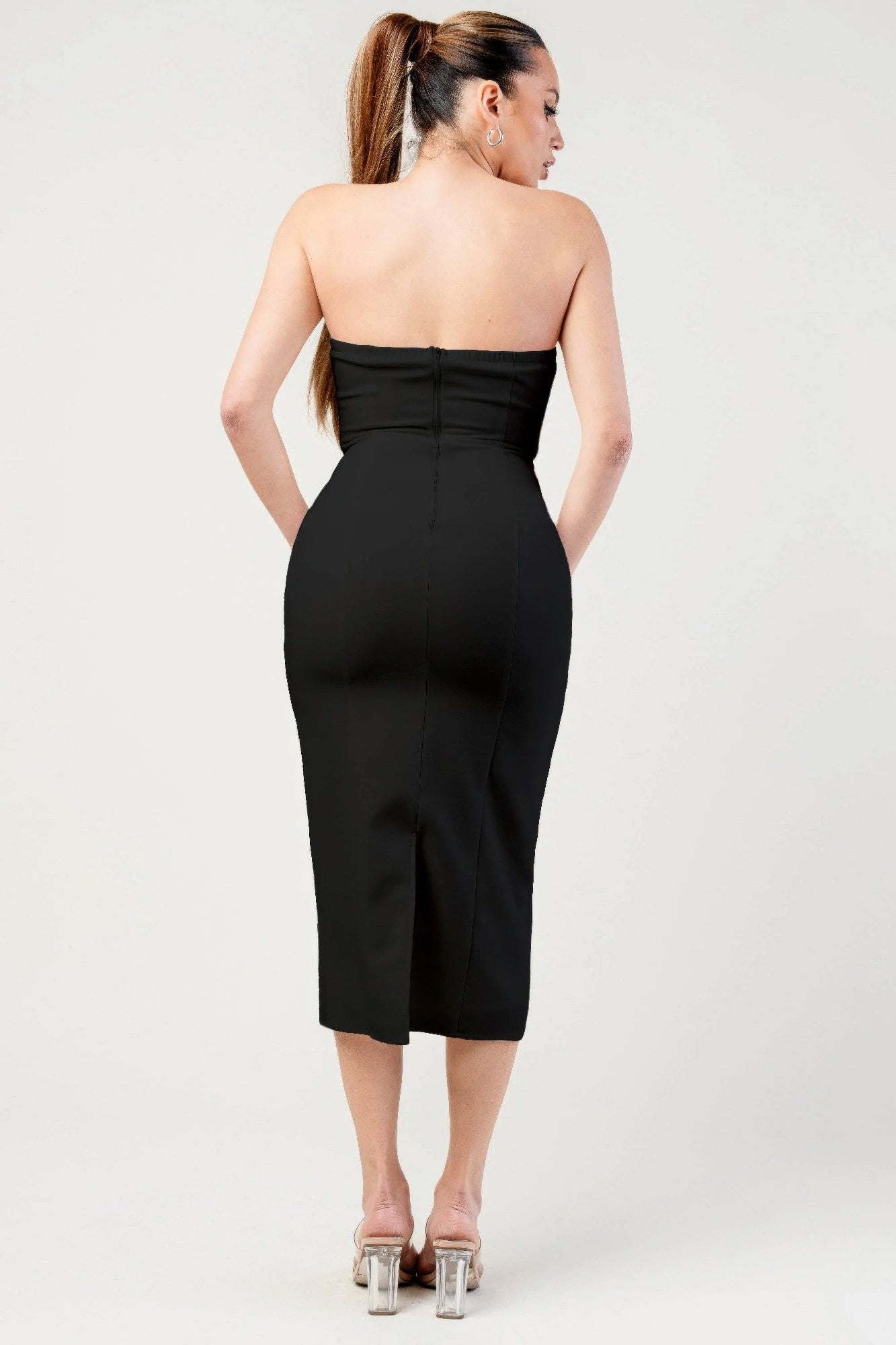 Sculpted Sweetheart Midi