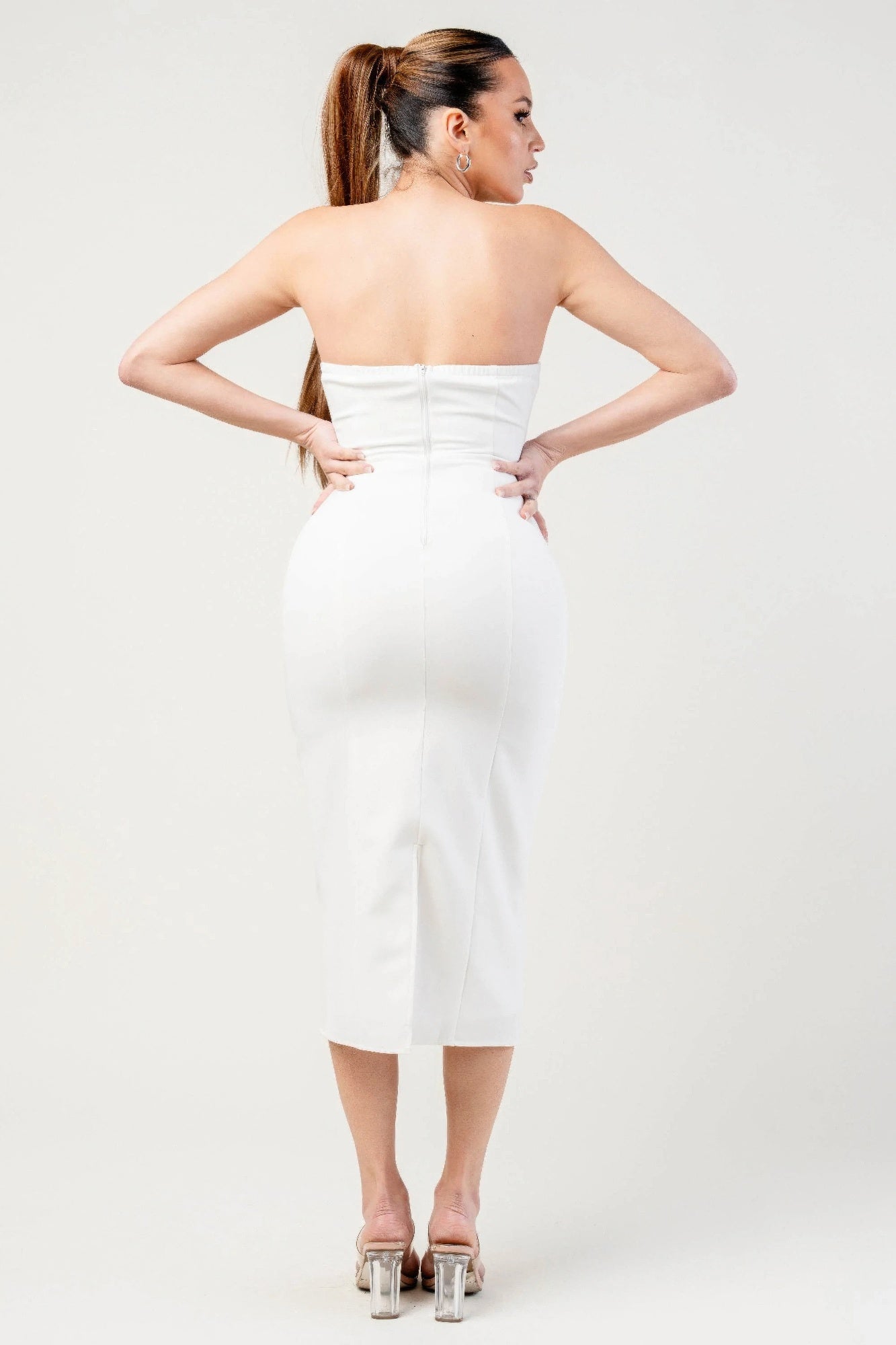 Sculpted Sweetheart Midi
