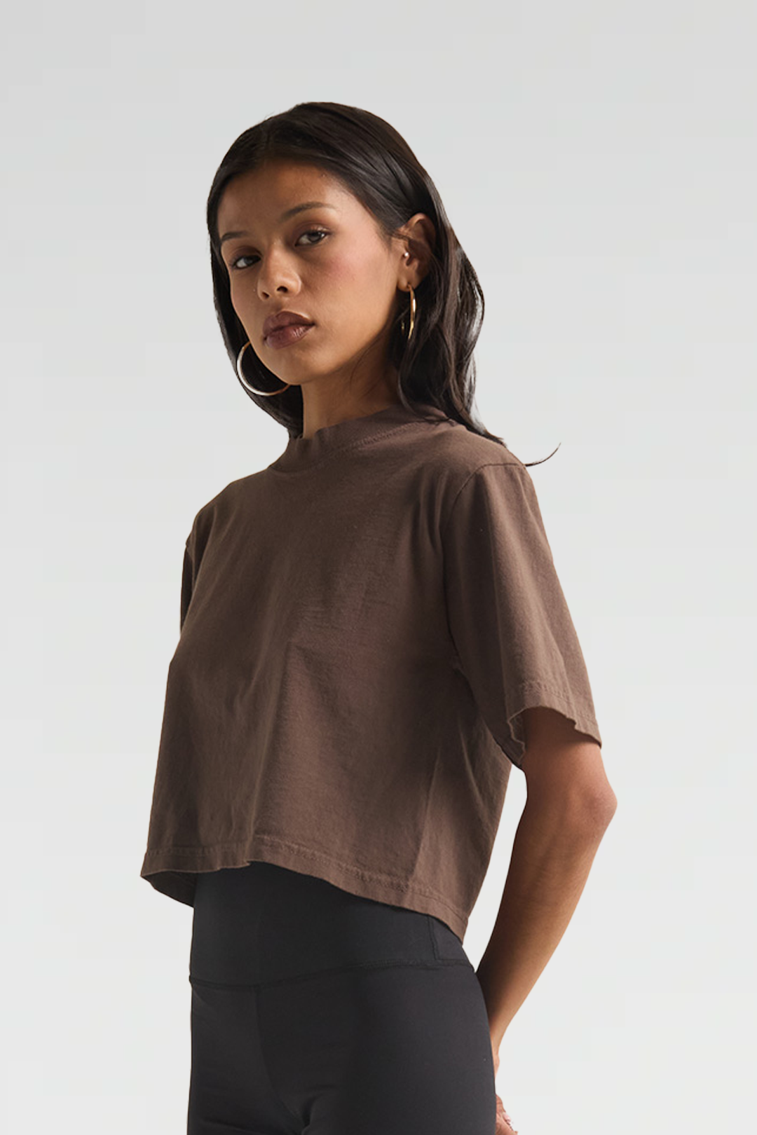 Shaka Wear Womens Garment Dye Crop Top