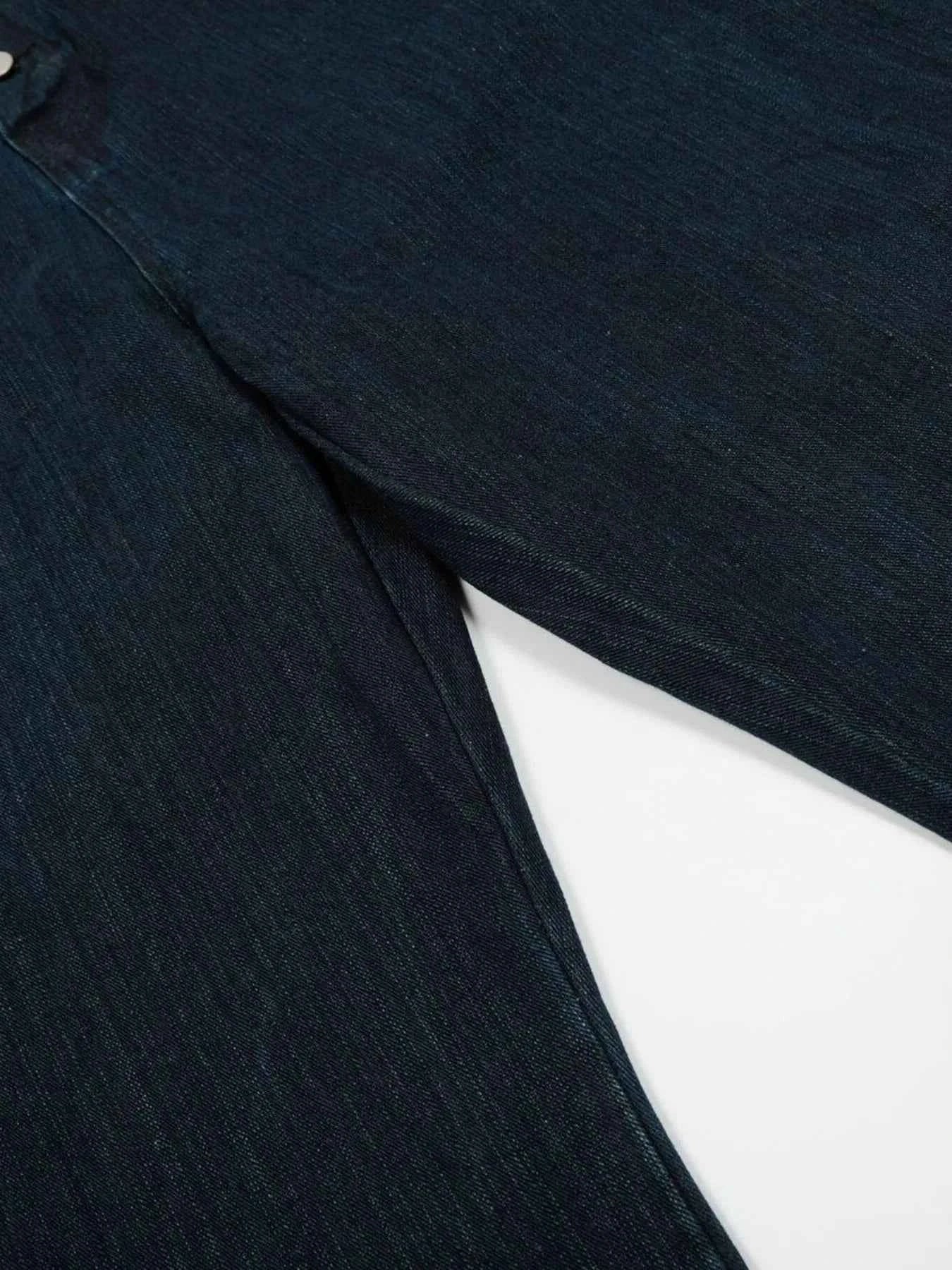 Button Fly Curved Jeans