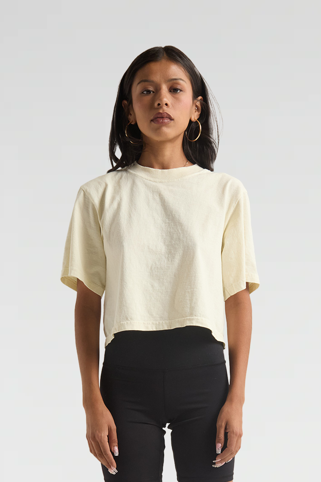 Shaka Wear Womens Garment Dye Crop Top