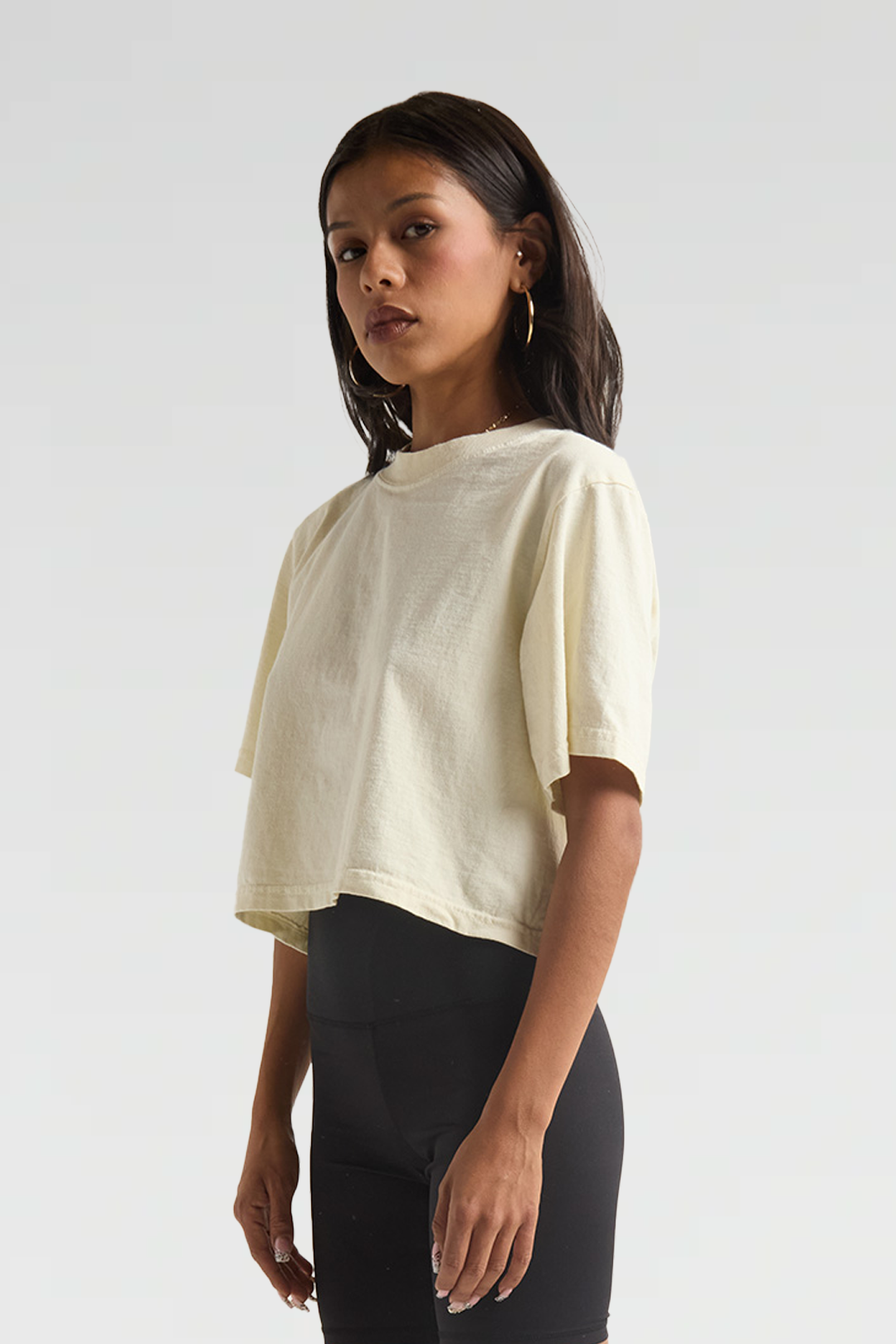 Shaka Wear Womens Garment Dye Crop Top