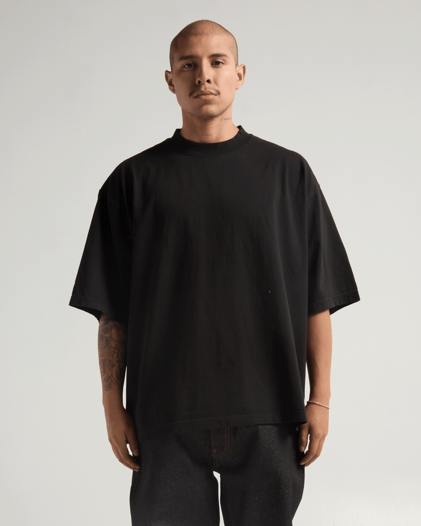 7.5oz Garment Dye Drop Shoulder T-Shirt