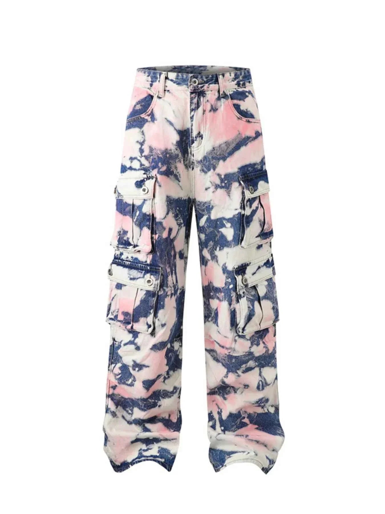 Abstract Cargo Pants