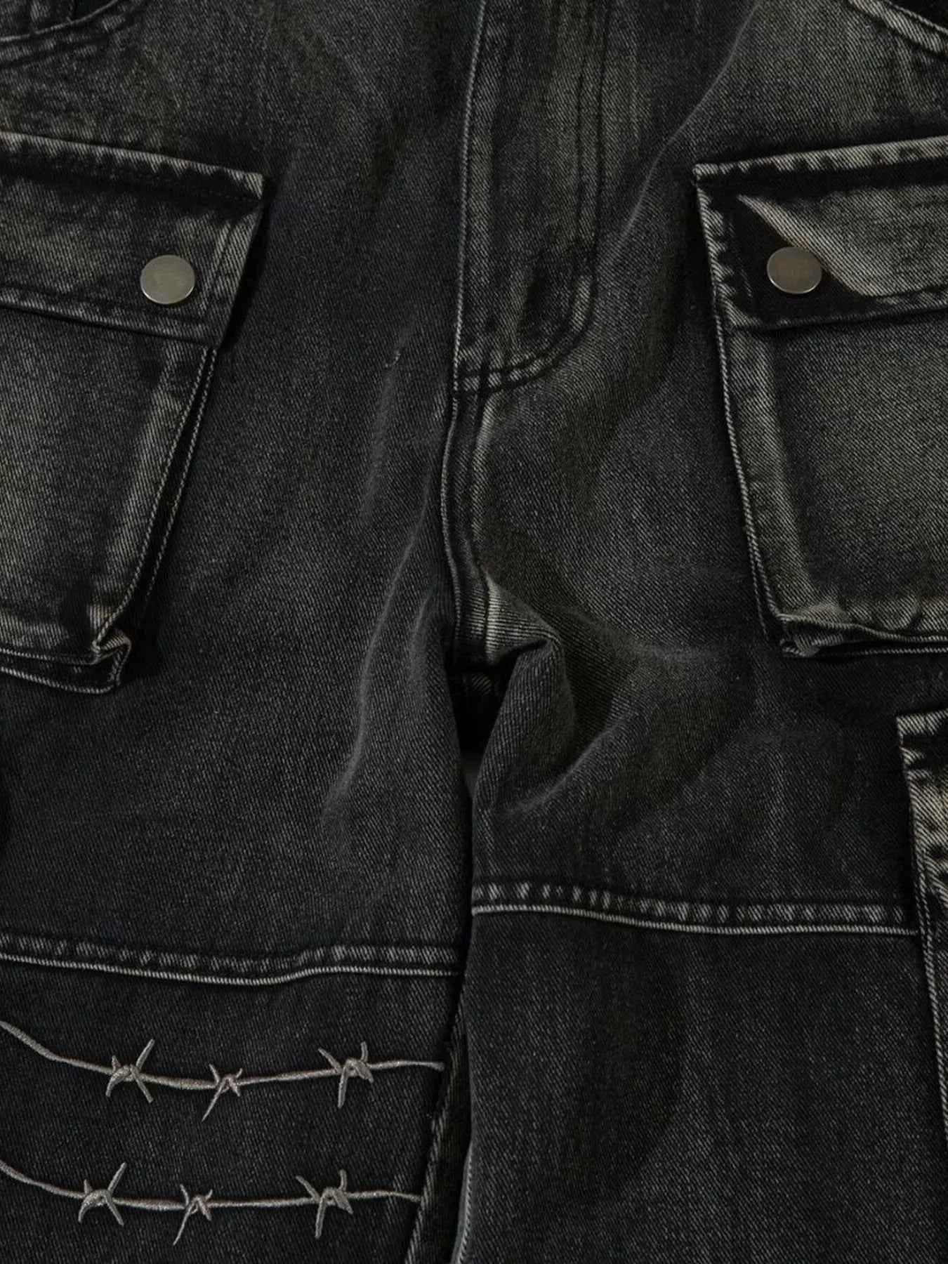 "You Don't Scare Me" Cargo Jeans