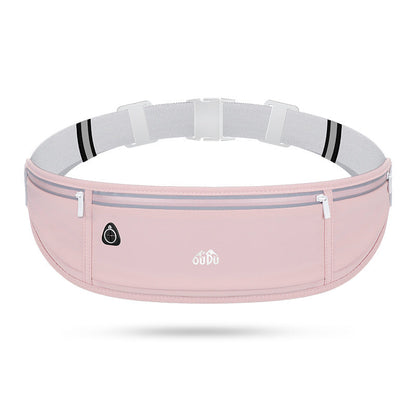 "Outdoor Sports Waist Pack, Large Capacity Waterproof Mobile Phone Pouch, Unisex Running Fitness Elastic Waist Bag"