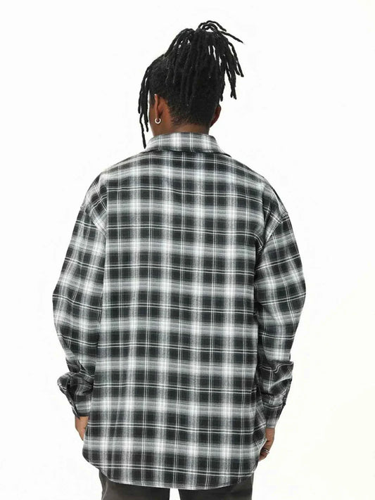 Button Down Plaid W/ Chest Pocket