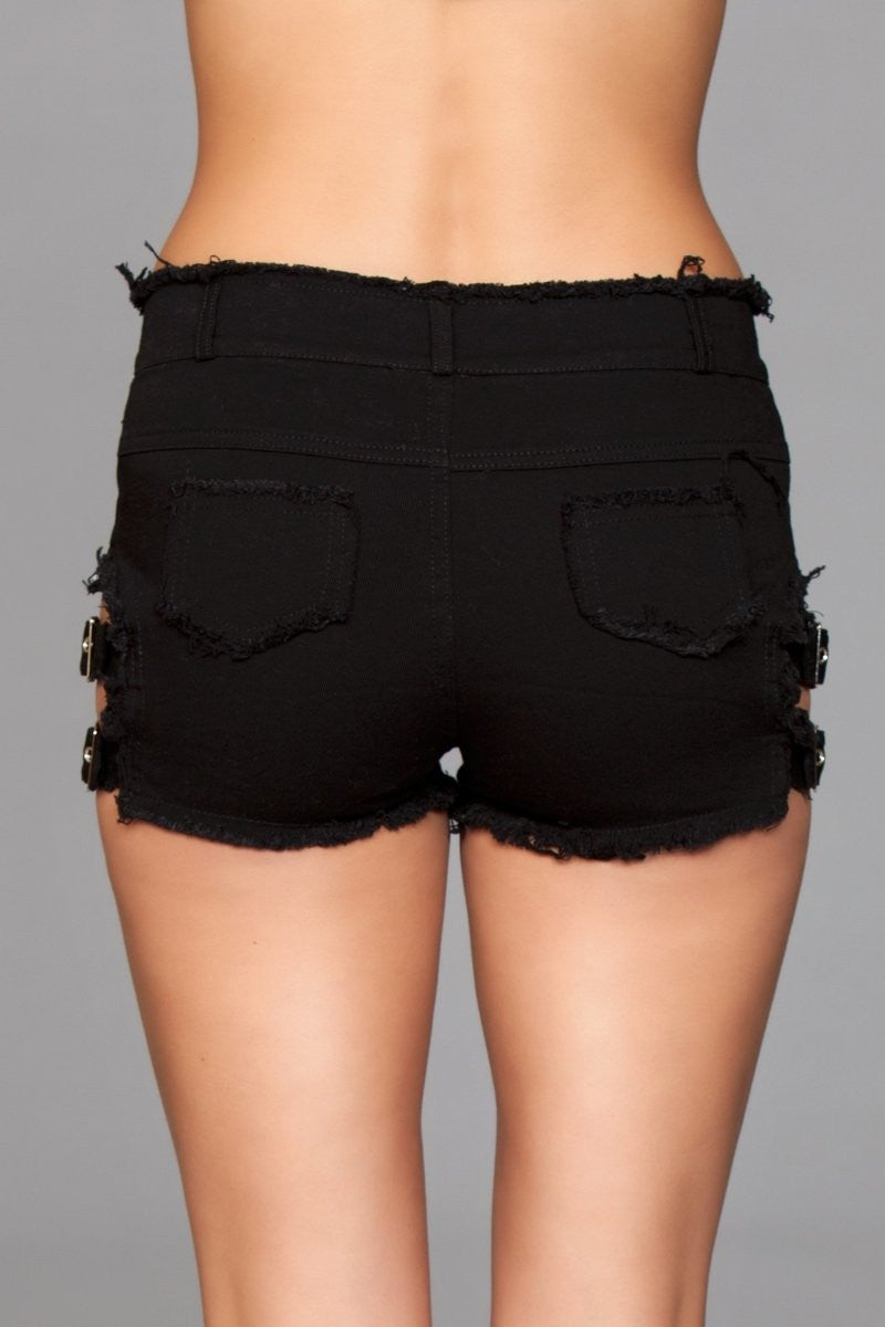 J10 Buckled Down Denim Shorts