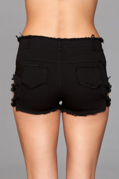 J10 Buckled Down Denim Shorts