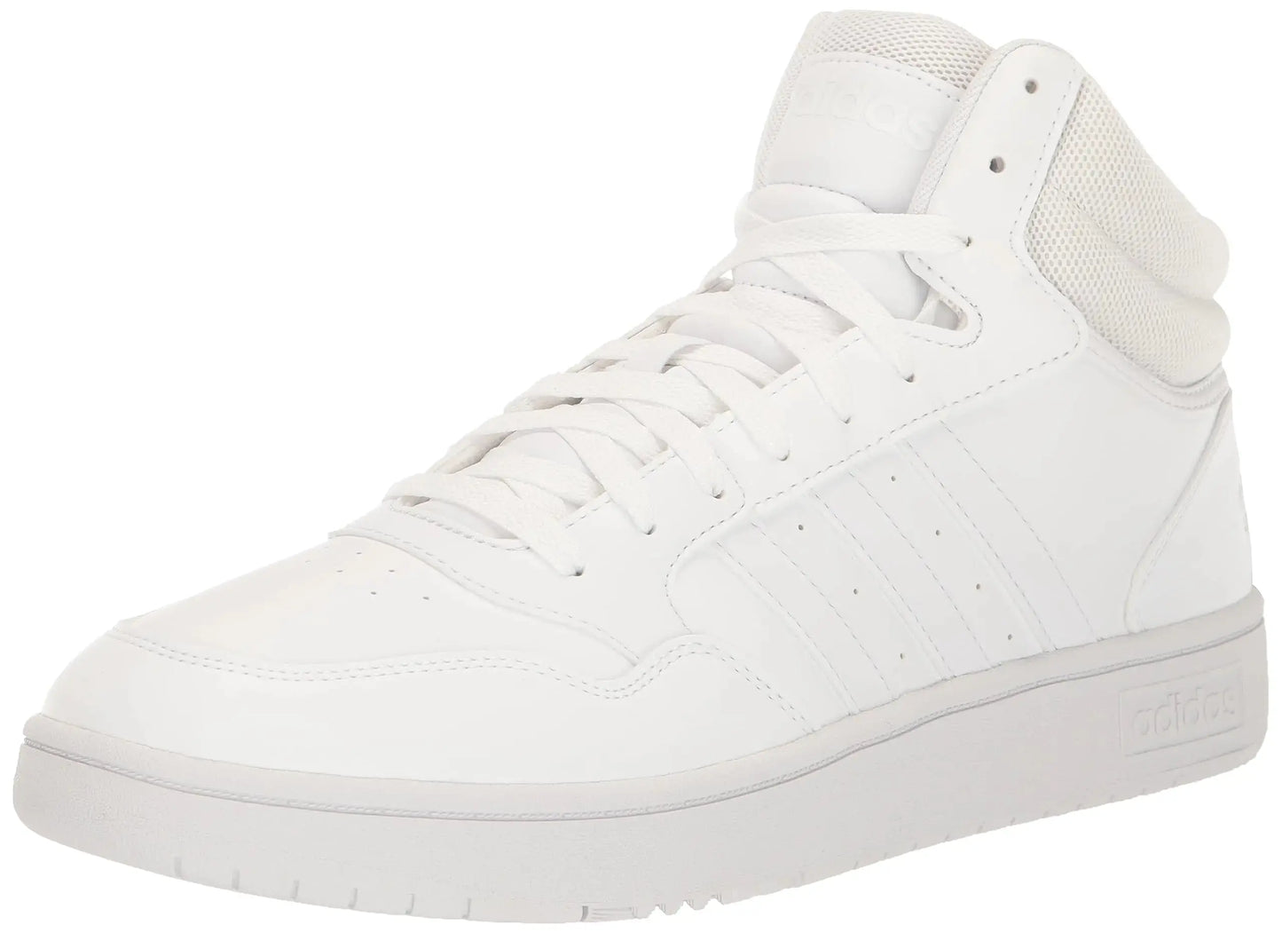 Adidas Men's Hoops 3.0 Mid White Classic Sneaker