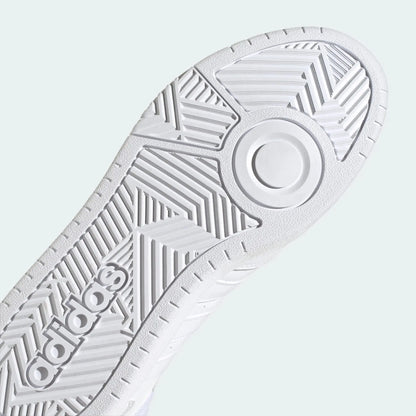 Adidas Men's Hoops 3.0 Mid White Classic Sneaker