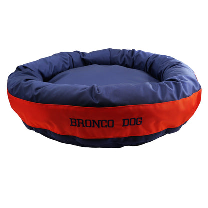 Dog Bed Round Bolster Armor Football