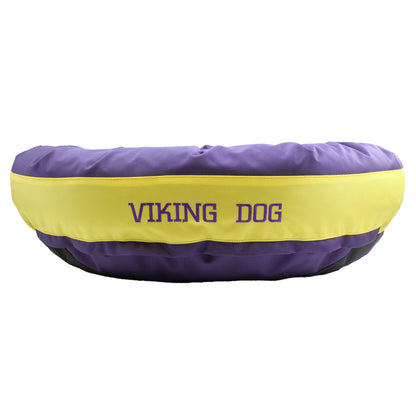 Dog Bed Round Bolster Armor Football
