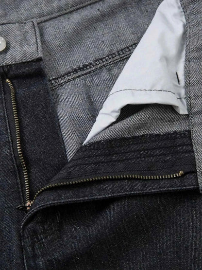 Barbed Panel Cargo Jeans