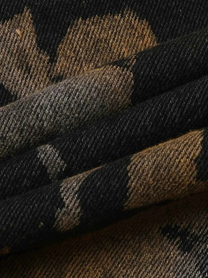 Abstract Cargo Pants