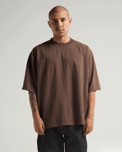 7.5oz Garment Dye Drop Shoulder T-Shirt