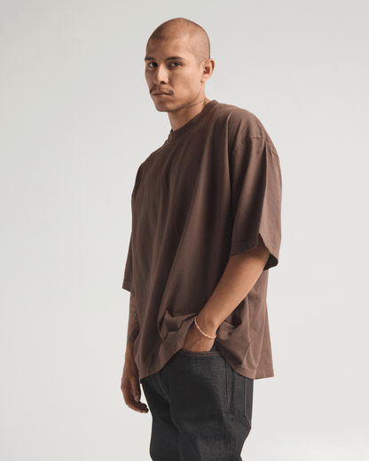 7.5oz Garment Dye Drop Shoulder T-Shirt