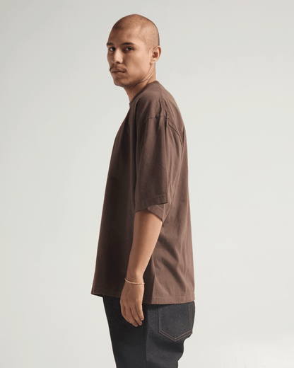 7.5oz Garment Dye Drop Shoulder T-Shirt