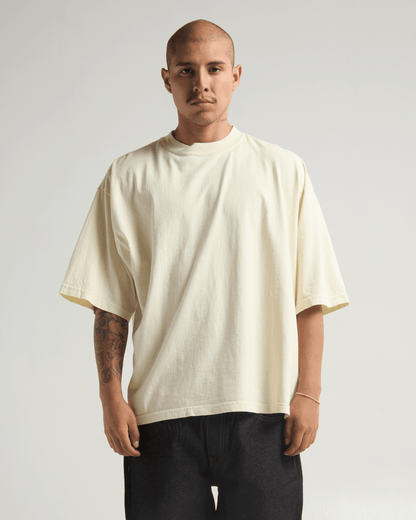 7.5oz Garment Dye Drop Shoulder T-Shirt